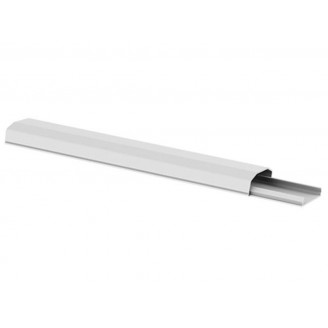 RECHTE KABELGOOT - PVC - 60 x 250 mm - WIT