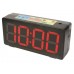 KLOK MET CHRONOMETER/AFTELTIMER & INTERVALTIMER - 32,7 x 15,6 x 9,3 cm