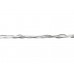 Basic schrikdraad, wit, 250m, 3 x 0,16 Niro