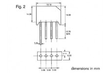 GELIJKRICHTER 50V-4A (RS401/L)