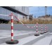 Vulbare basis voor signalisatiepaal