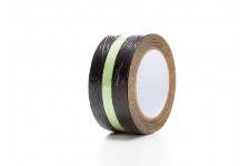 Antislip glow in the dark tape 5cm x 5m - Zwart/Groen Antislip glow in the dark tape 5cm x 5m - Zwart/Groen
