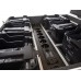 FLIGHTCASE MET 6 x HQLP10031 LED-VLOERSPOT MET ACCU