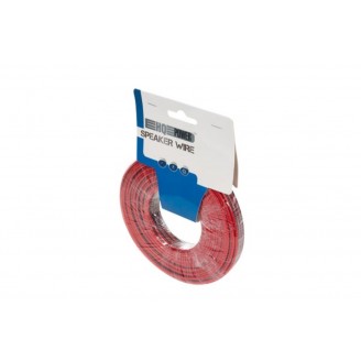 LUIDSPREKERKABEL - ROOD/ZWART - 2 x 1.50 mm² - 25 m