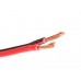 LUIDSPREKERKABEL - ROOD/ZWART - 2 x 1.50 mm² - 100 m