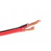 CCA-LUIDSPREKERKABEL - ROOD/ZWART - 2 x 2.50 mm² - 100 m