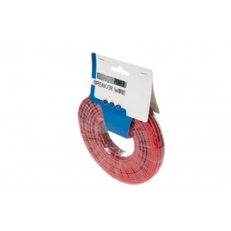 LUIDSPREKERKABEL - ROOD/ZWART - 2 x 2.50 mm² - 25 m