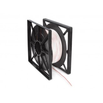 LUIDSPREKERKABEL - WIT - 2 x 0.75 mm² - 100 m