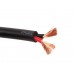 HIGH QUALITY LUIDSPREKERKABEL - ZWART - 2 x 2.50 mm² - 100 m