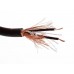 STEREO OFC-MICROFOONKABEL - DUBBELE AFSCHERMING - ZWART - 100 m