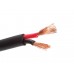 LUIDSPREKERKABEL - ZWART - 2 x 2.50 mm² - 100 m