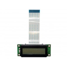LCD 16 x 2 STN - TRANSFLECTIEF, GRIJS POSITIEF, WITTE ACHTERGRONDVERLICHTING