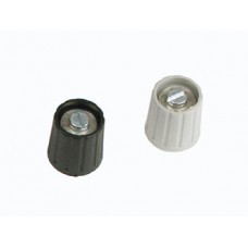 KNOP (ZWART 15mm/6.35mm)