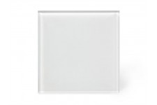 Edge Lit bedieningsmodule met 1 aanraaktoets (witte versie) Edge Lit bedieningsmodule met 1 aanraaktoets (witte versie)