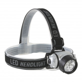 HOOFDLAMP MET 7 ZEER HELDERE WITTE LEDS