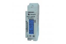 Eenfasige kwh-meter voor din-rail montage - 1 module