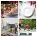 Hoes voor rechthoekige tafel -  stretch - wit