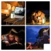 Oplaadbare camping vouwlamp met Bluetooth speaker (incl. USB powerbank)