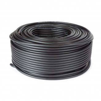 LUIDSPREKERKABEL - ZWART - 2 x 2.50 mm² - 100 m