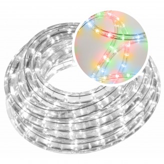LED-LICHTSLANG - 2 KANALEN - MEERKLEURIG + CONTROLLER (20 m)