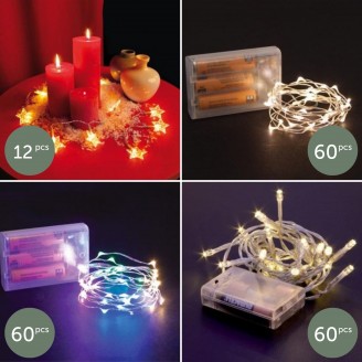 pakket kerstverlichting "Warme Wintertaferelen"