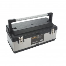Gereedschapskoffer - Roestvrij Staal - 590 x 280 x 255 mm - 42 L Gereedschapskoffer - Roestvrij Staal - 590 x 280 x 255 mm - 42 L