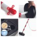 PLASTIC PAAL VOOR SIGNALISATIEKETTING - ROOD/WIT - 2 st.