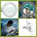 LED-LOEPLAMP MET BEVESTIGINGSKLEM - 5 DIOPTRIE - 6 W - 30 LEDs - WIT