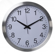 ALUMINIUM WANDKLOK -   40 cm