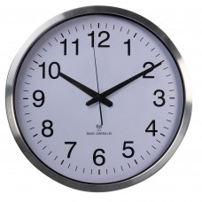 ALUMINIUM WANDKLOK -   50 cm