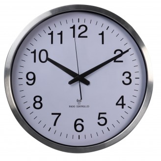 ALUMINIUM WANDKLOK -   50 cm