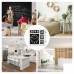 WANDKLOK MET FLIPOVER KALENDER - 31 x 31 cm - FRANS