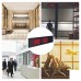 WANDKLOK MET LED-DISPLAY - 83 x 23 x 4 cm